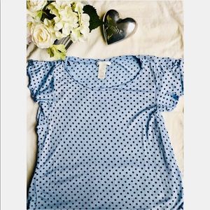 **𝐒𝐎𝐋𝐃**H&M ruffled sleeve blouse